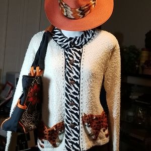 Vintage Berek2 hand loomed sweater